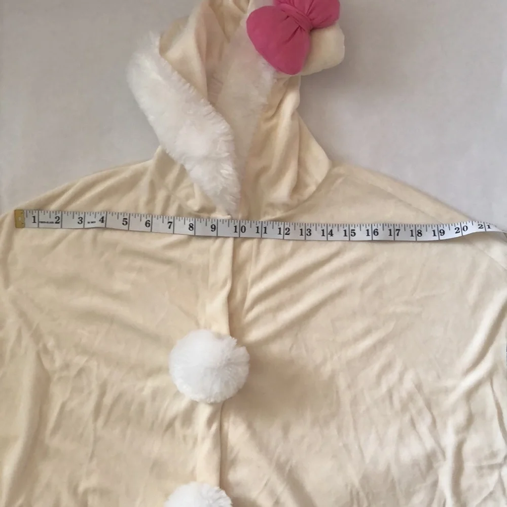 Hello Kitty Hooded Wrap Around Poncho